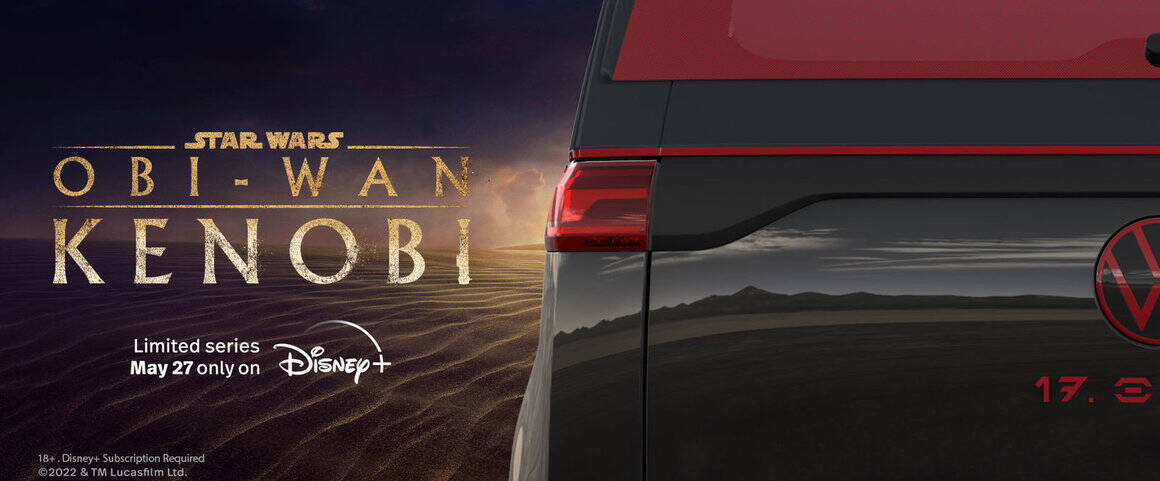 Star Wars - Obi wan kenobi devient ambassadeur Volkswagen
