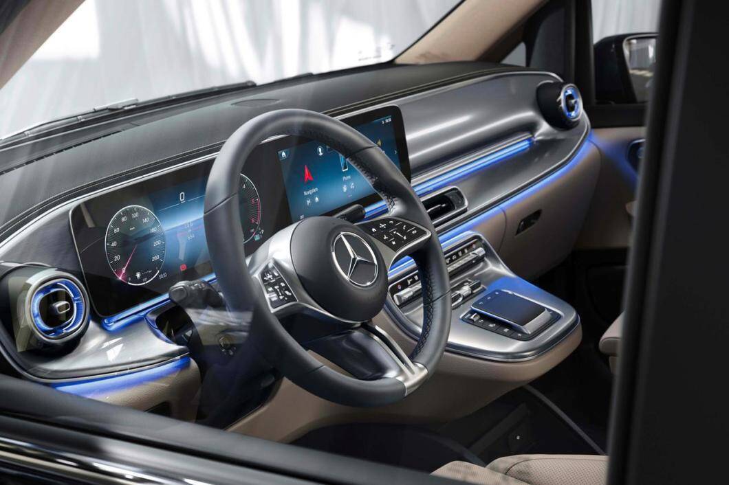 2024 Mercedes Facelift planche de bord