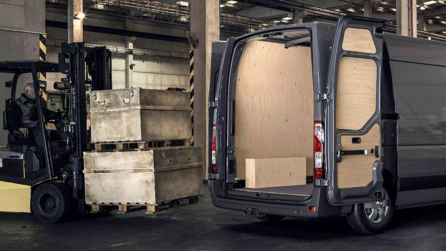 Espace de chargement du Renault MAster E-Tech