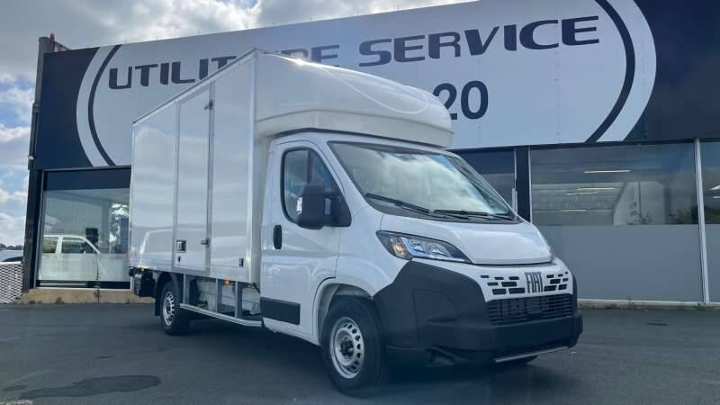 Fiat Ducato Chassis Cabine 3.5 T MAXI 180 CH - CAISSE GRAND VOLUME HAYON + AUVENT + CAPUCINE + PORTE LAT.