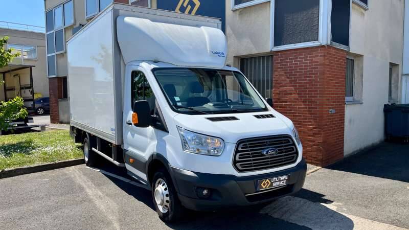 Ford Transit Chassis Cabine P350 L4 2.0 ECOBLUE 170 S&S TREND CAISSE 20M3 + HAYON
