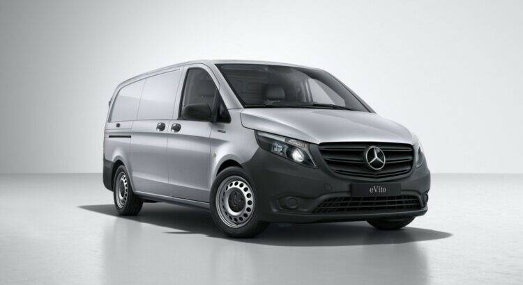 VEHICULE UTILITAIRE. Mercedes Vito 100 % électrique, dédié au dernier  kilomètre