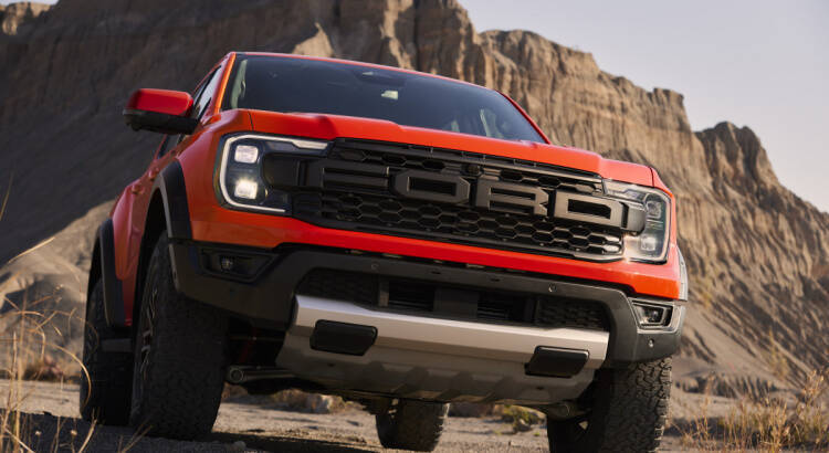 Nouveau Ford Ranger Raptor 2022