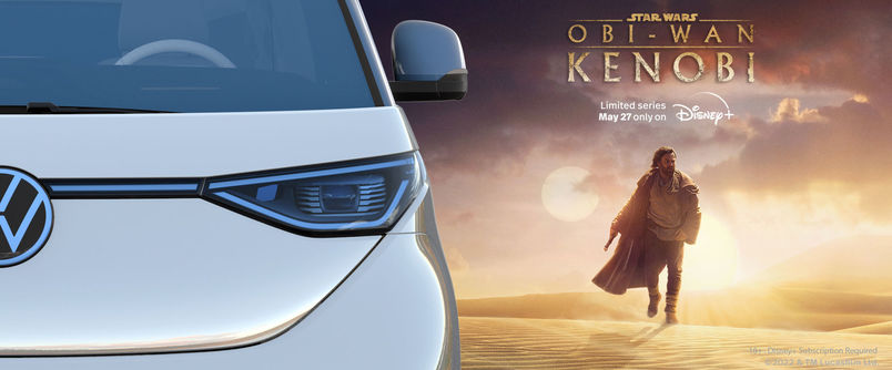 Star Wars Obi wan kenobi Volkswagen ID Buzz