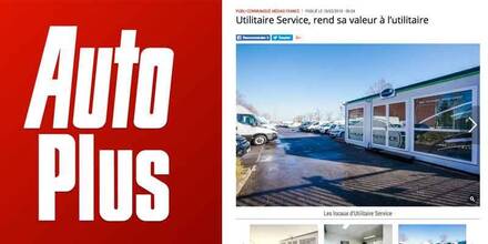 Article presse Auto Plus utilitaire février 2018