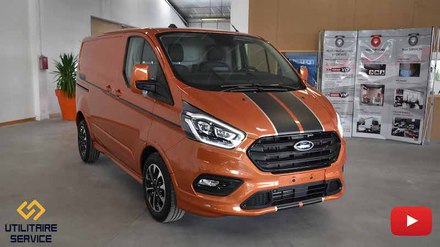 Ford Transit Custom Sport Orange Glow