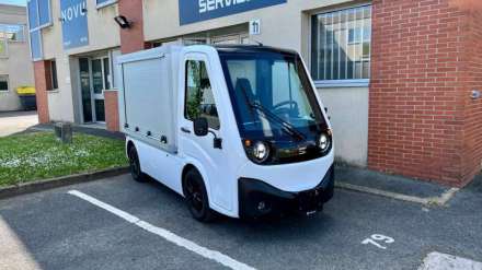 Sevic V500e LAUNCH EDITION AVEC COFFRE ET PORTES ENROULABLES - BATTERIE LITHIUM 33kWh