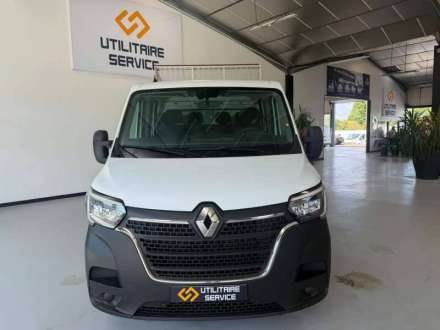Renault Master Benne Simple DC RJ3500 L3 BLUE DCI 145 BENNE COFFRE + REHAUSSES 6 PLACES