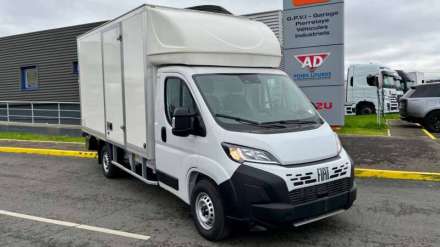 Fiat Ducato Chassis Cabine 3.5 T MAXI 180 CH - CAISSE GRAND VOLUME HAYON + AUVENT + CAPUCINE + PORTE LAT.