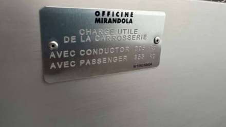 Isuzu M27 Génération 2 EURO VI - PLATEAU ALU 4M50