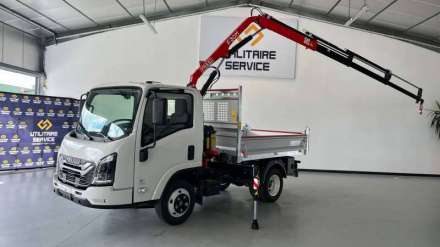 Isuzu M27 Génération 2 EURO VI - BENNE + GRUE FASSI F30