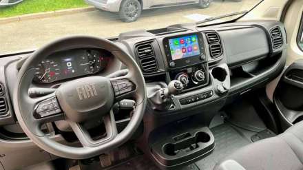 Fiat Ducato Chassis Cabine 3.5 T MAXI 180 CH - CAISSE GRAND VOLUME HAYON + AUVENT + CAPUCINE