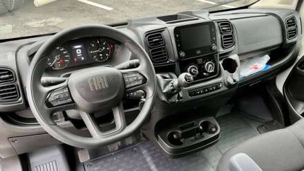 Fiat Ducato Chassis Cabine 3.5 T MAXI 180 CH - CAISSE GRAND VOLUME HAYON + AUVENT + CAPUCINE + PORTE LAT.