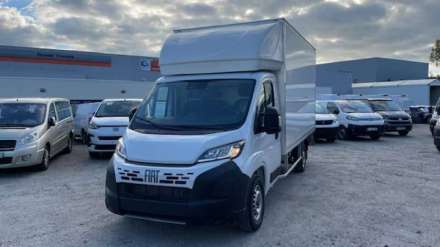 Fiat Ducato Chassis Cabine 3.5 T MAXI 180 CH - CAISSE GRAND VOLUME HAYON + AUVENT + CAPUCINE + PORTE LAT.