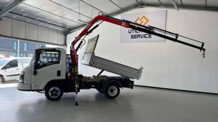 Isuzu M27 Génération 2 EURO VI - BENNE + GRUE FASSI F30