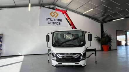 Isuzu M27 F - Génération 2 EURO VI - PLATEAU ALU 3M30+ GRUE PK 2900B